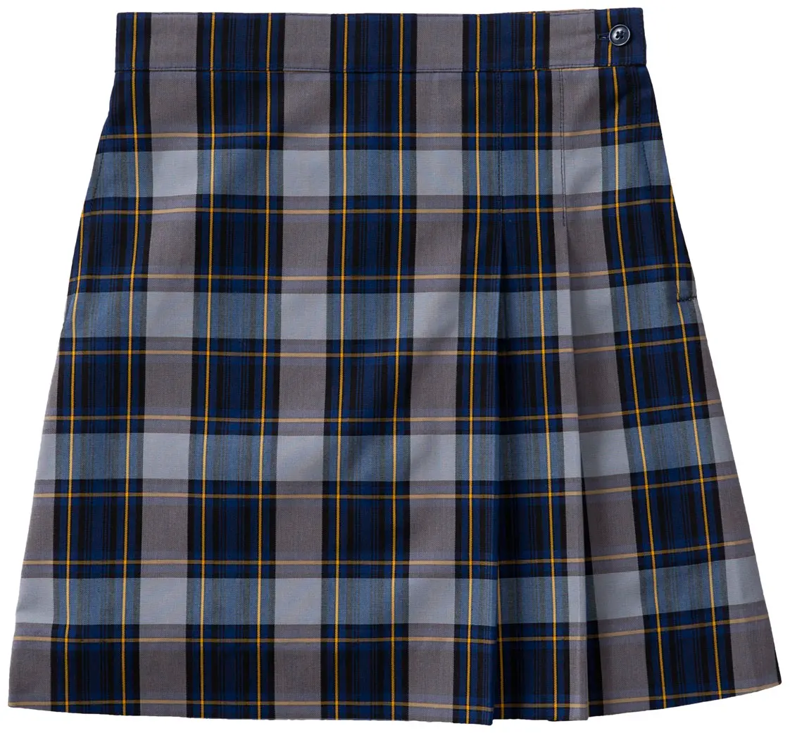 Girls Plus Plaid Double Pleated Scooter-Classroom Uniforms