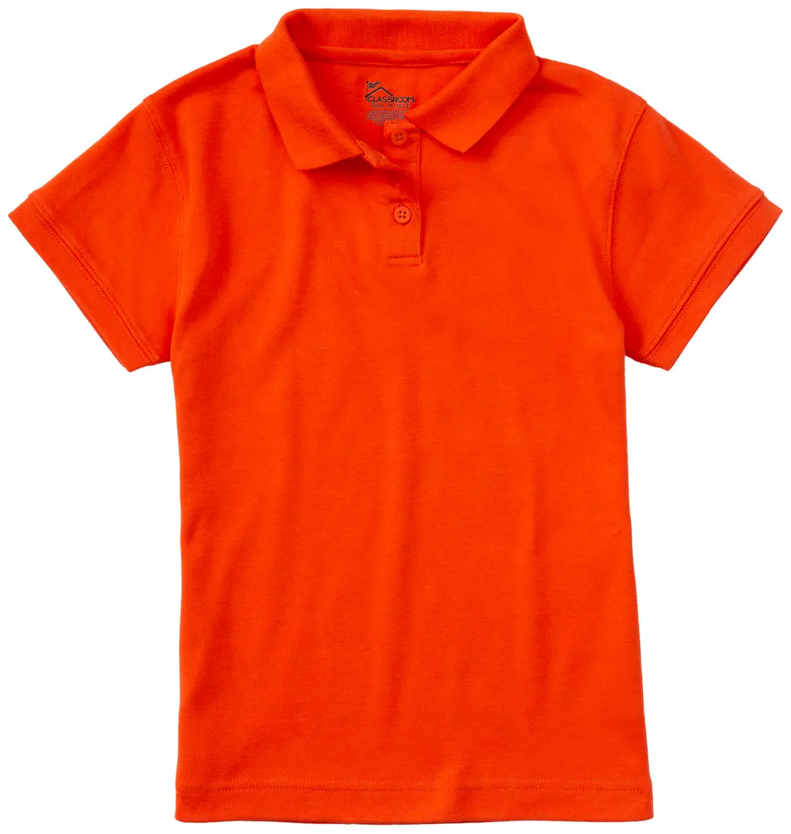Jrs Short Sleeve Fitted Interlock Polo-Classroom Uniforms