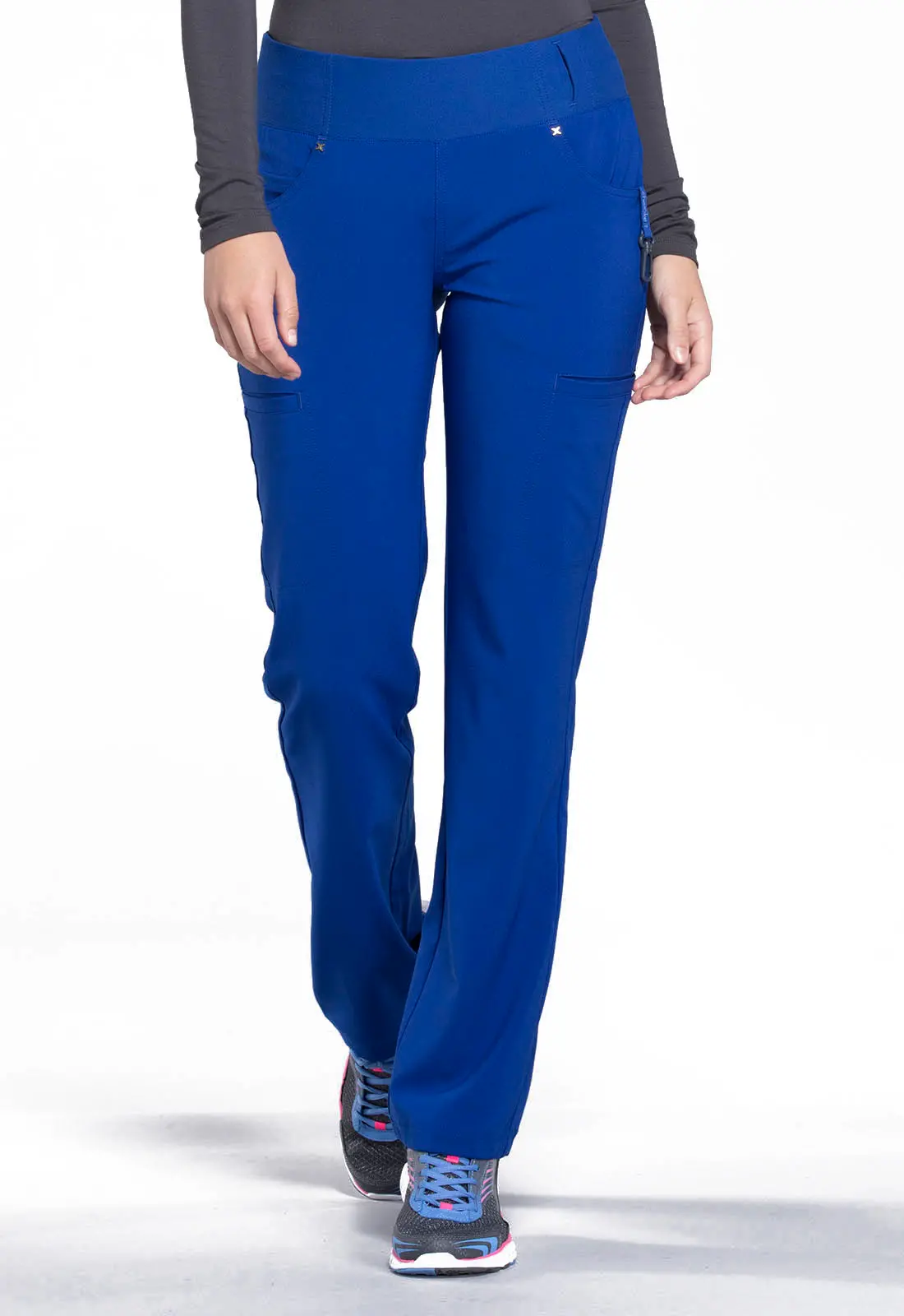 Mid Rise Straight Leg Pull-on Pant