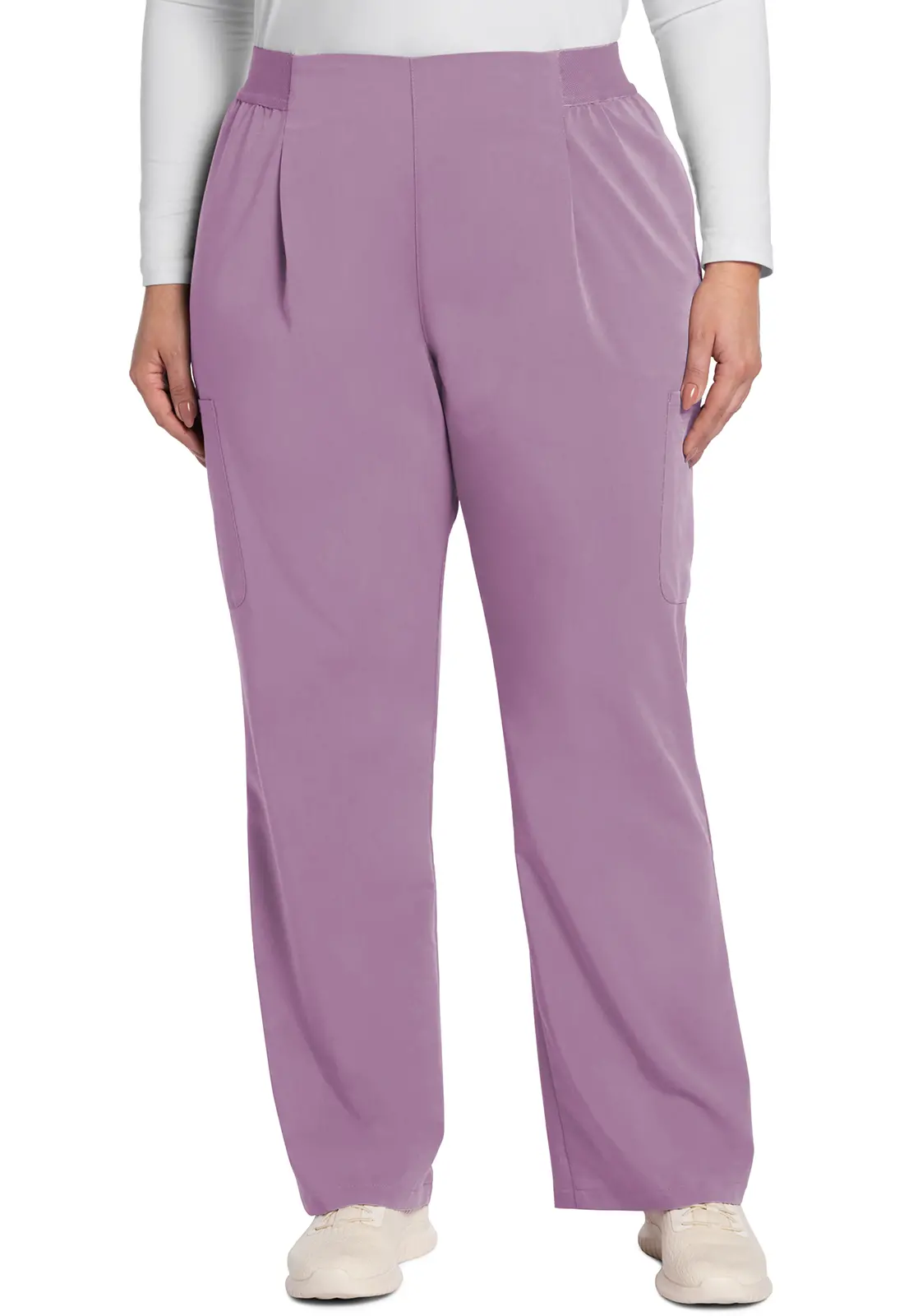 Mid Rise Pull-On Moderate Flare Leg Pant-Cherokee Uniforms