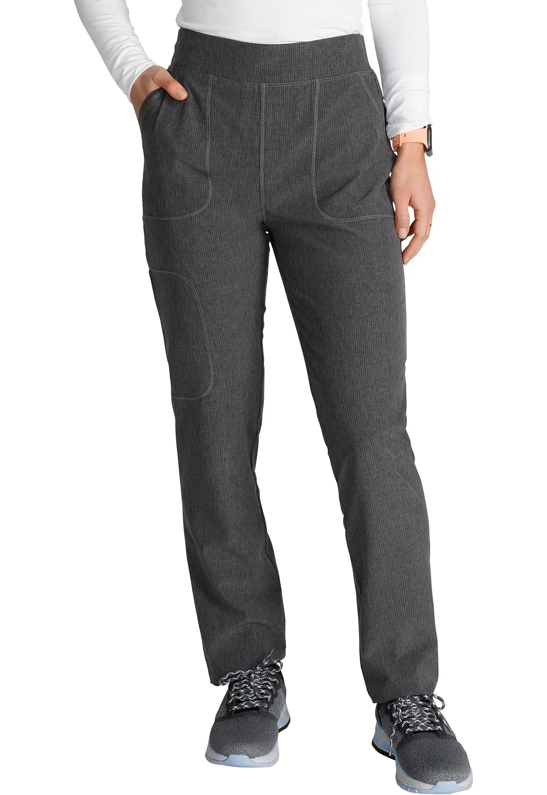 Mid-Rise Tapered Leg Pant Pull-on Cargo-Cherokee Uniforms