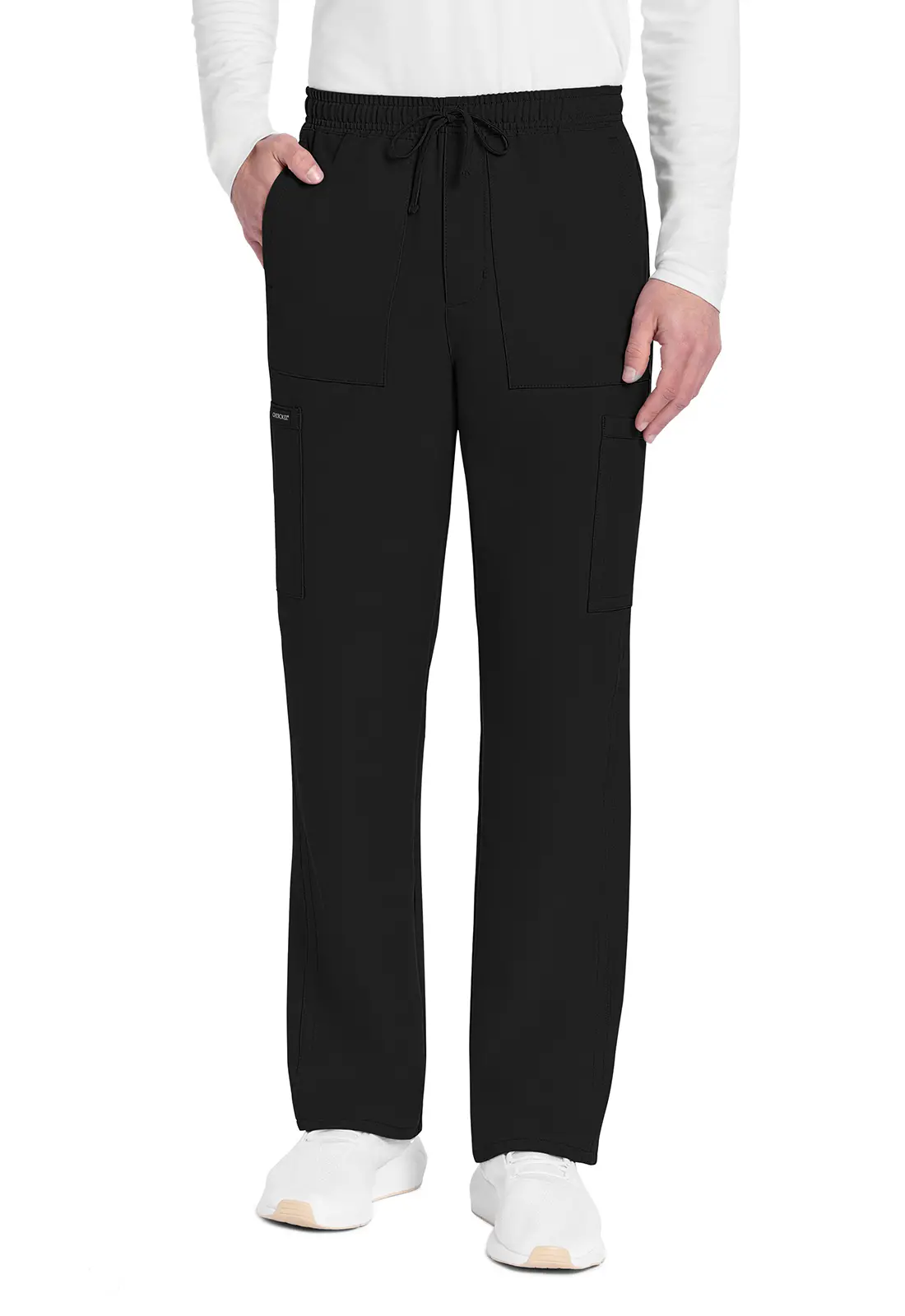 Men's Mid Rise Zip Fly Straight Leg Pant