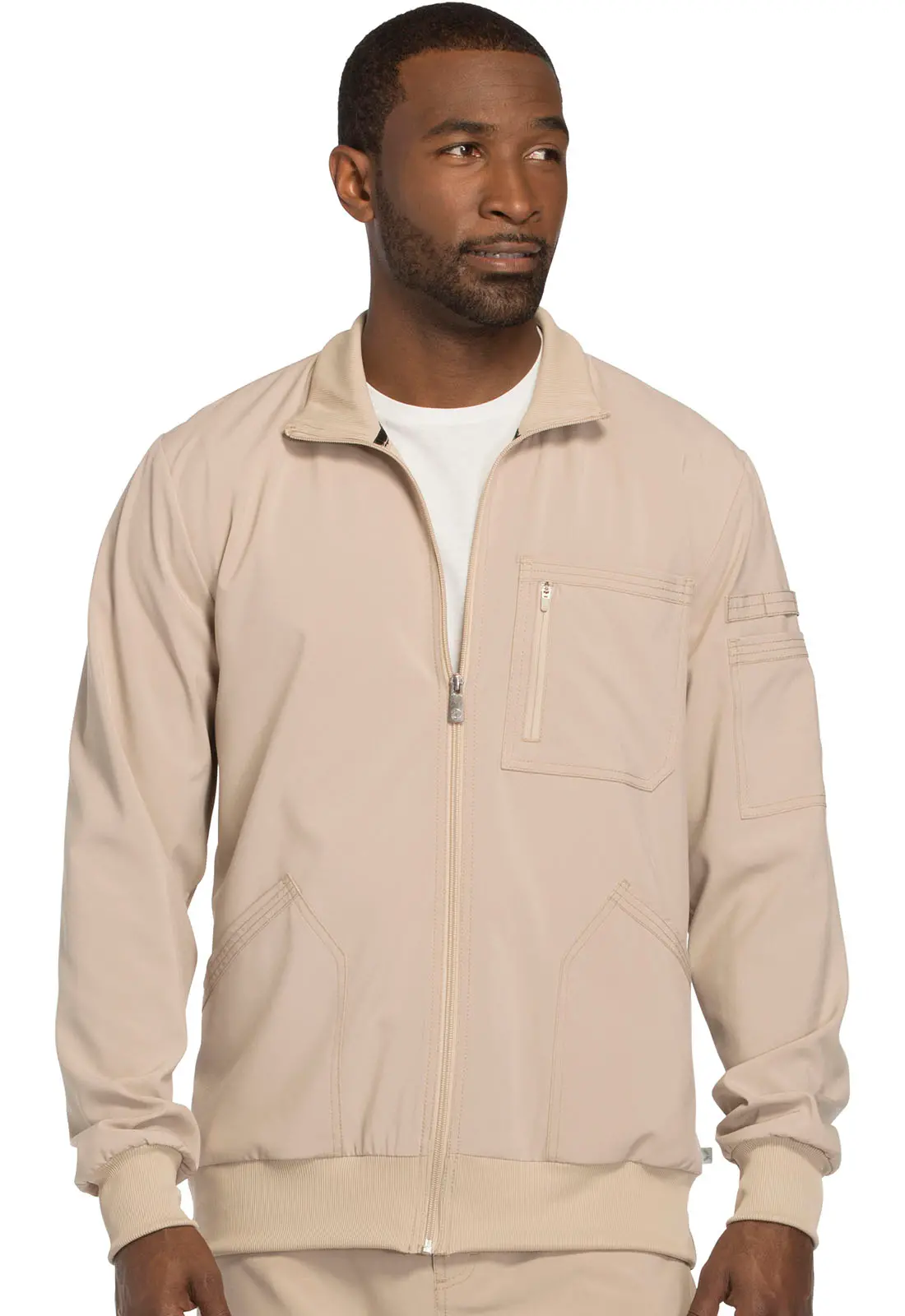 Men&#8216;s Zip Front Jacket-Cherokee Uniforms