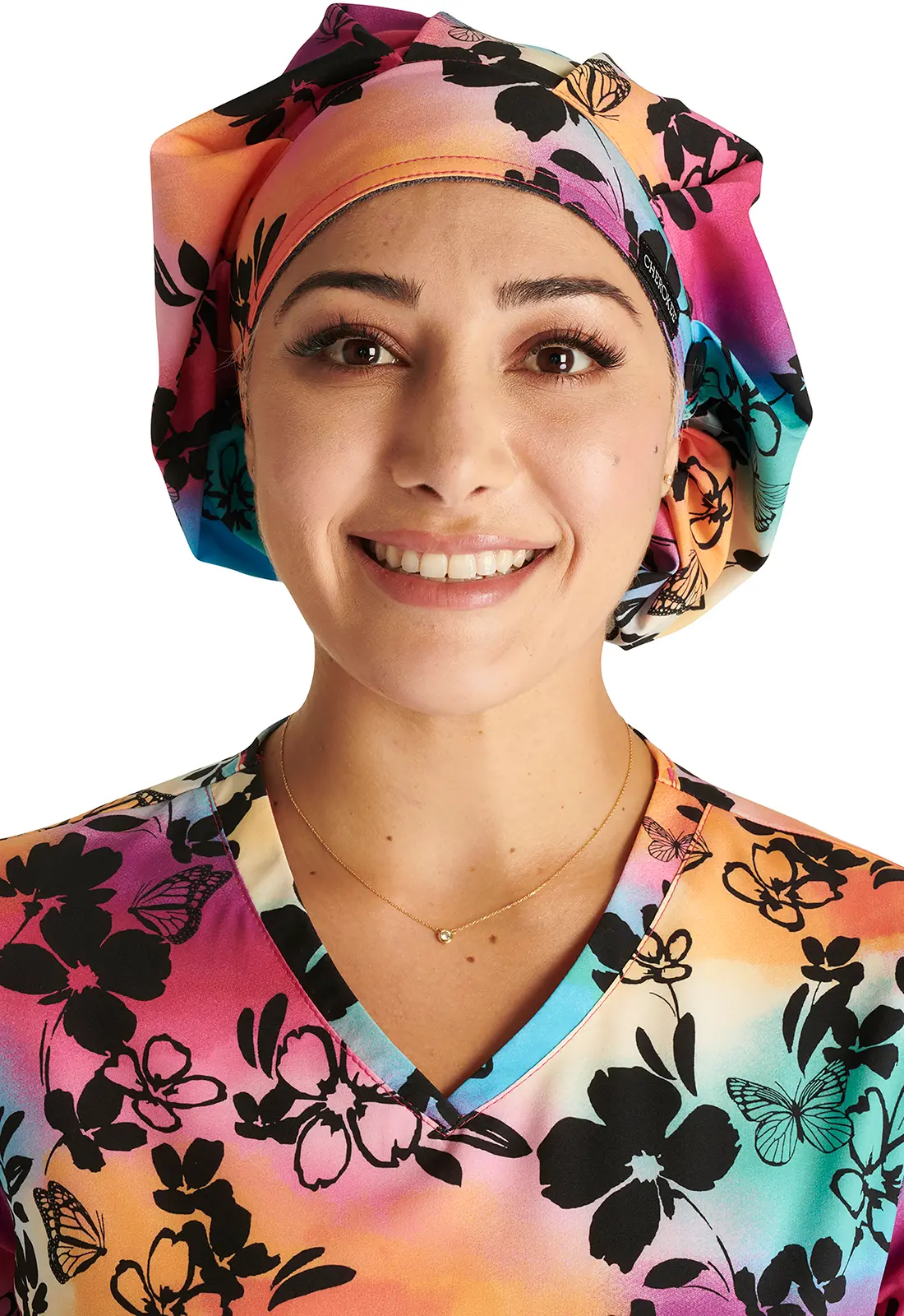 Unisex Bouffant Scrubs Hat-Cherokee Uniforms