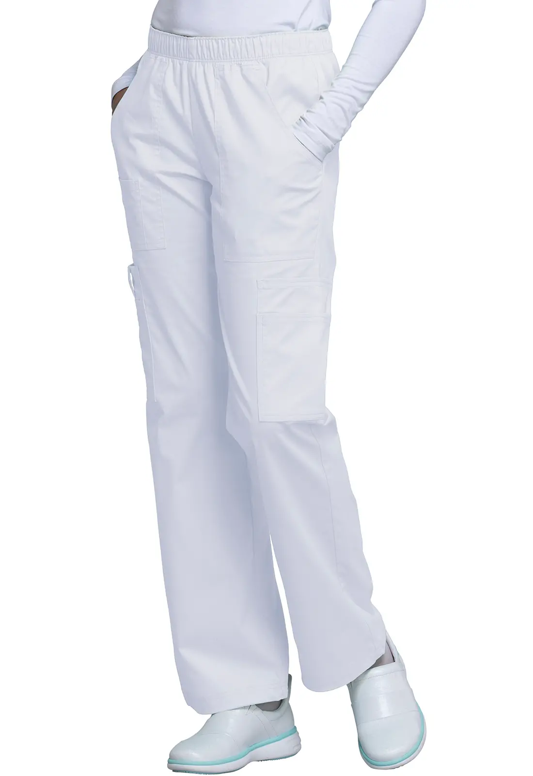 Mid Rise Pull-On Cargo Pant