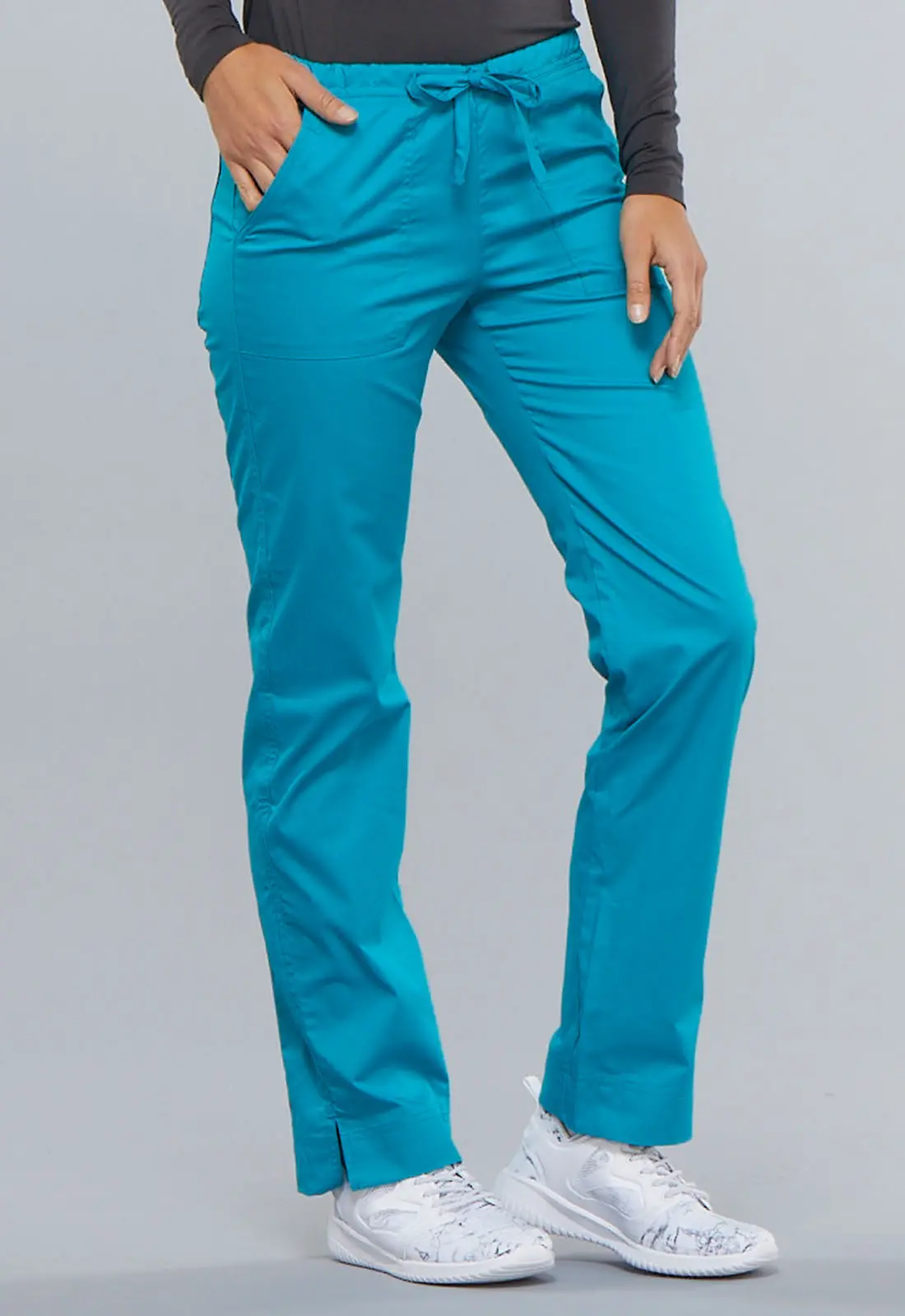 Buy Cherokee Infinity Mid Rise Tapered Leg Drawstring Pants - Cherokee  Uniforms Online at Best price - NC