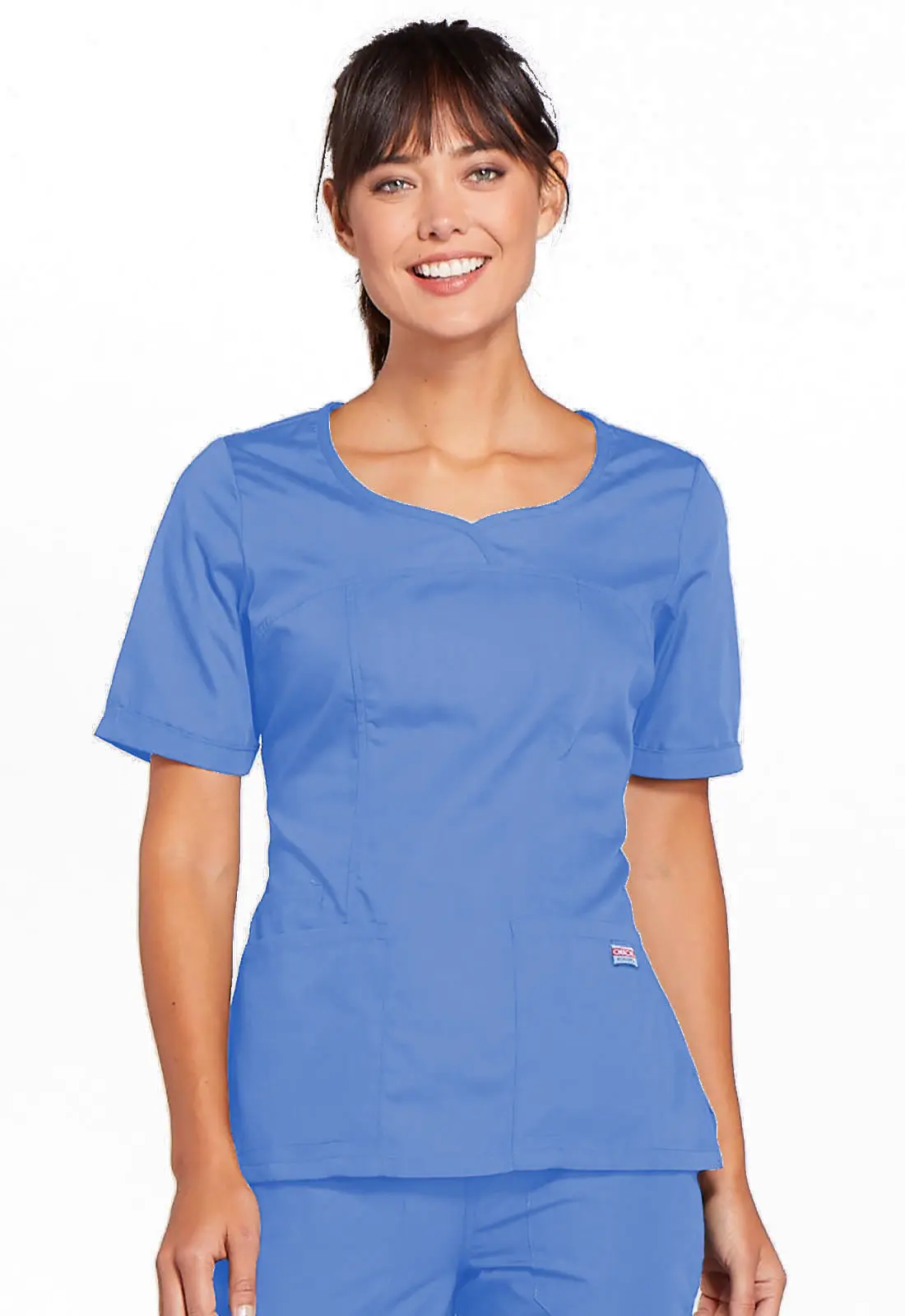 V-Neck Top-Cherokee Workwear