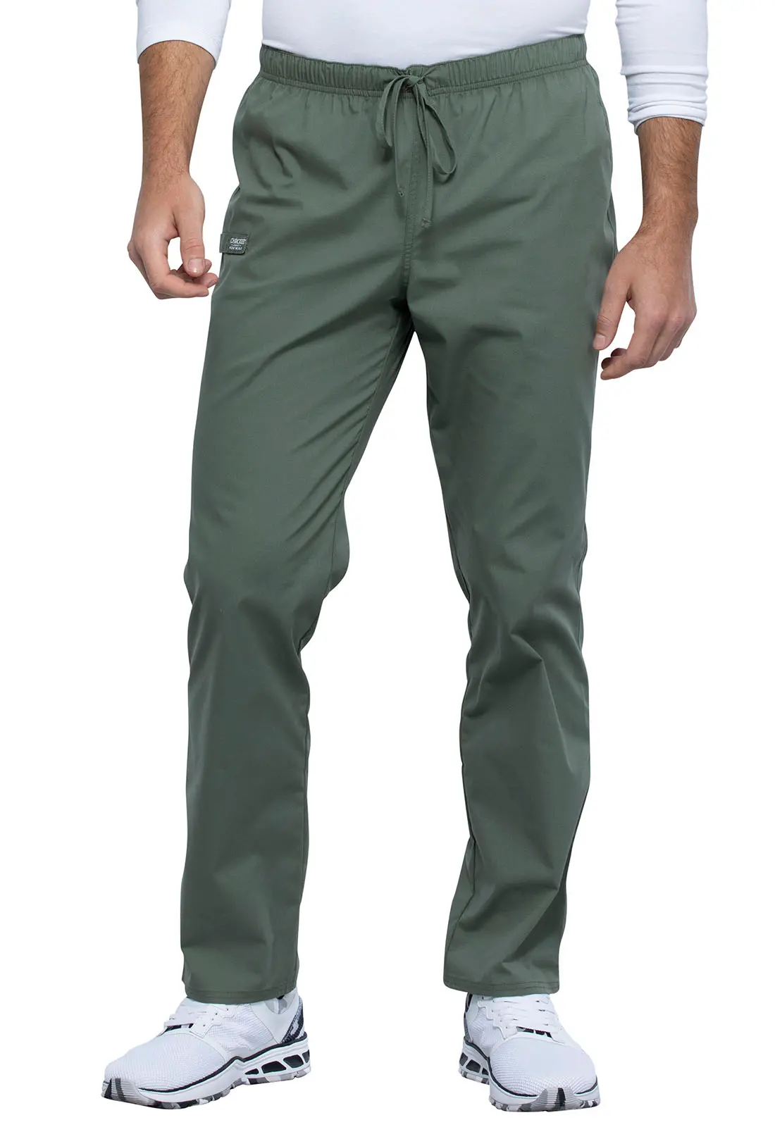 Unisex Pocketless Drawstring Pant-Cherokee Workwear