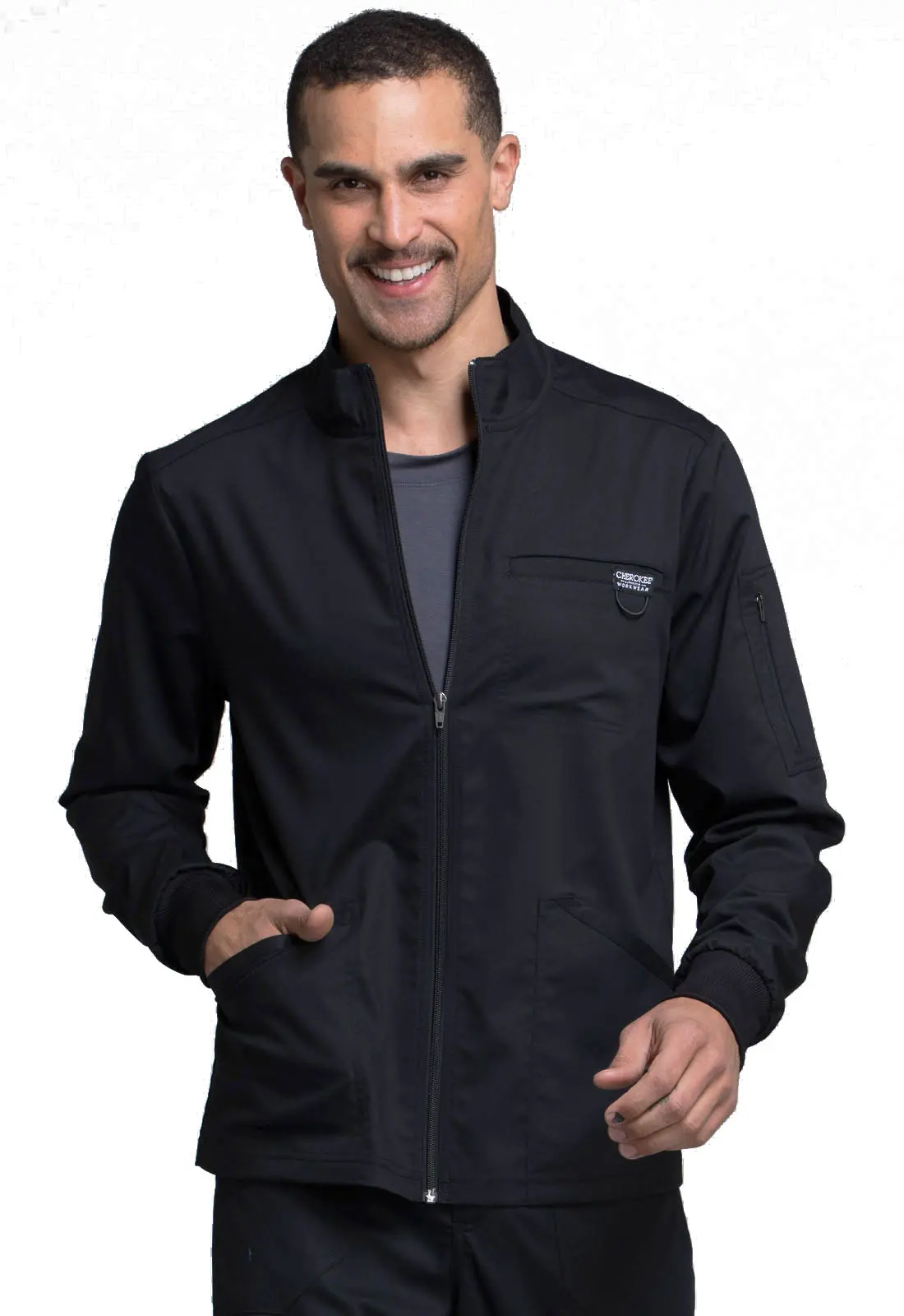 Men&#8216;s Zip Front Jacket-Cherokee Workwear