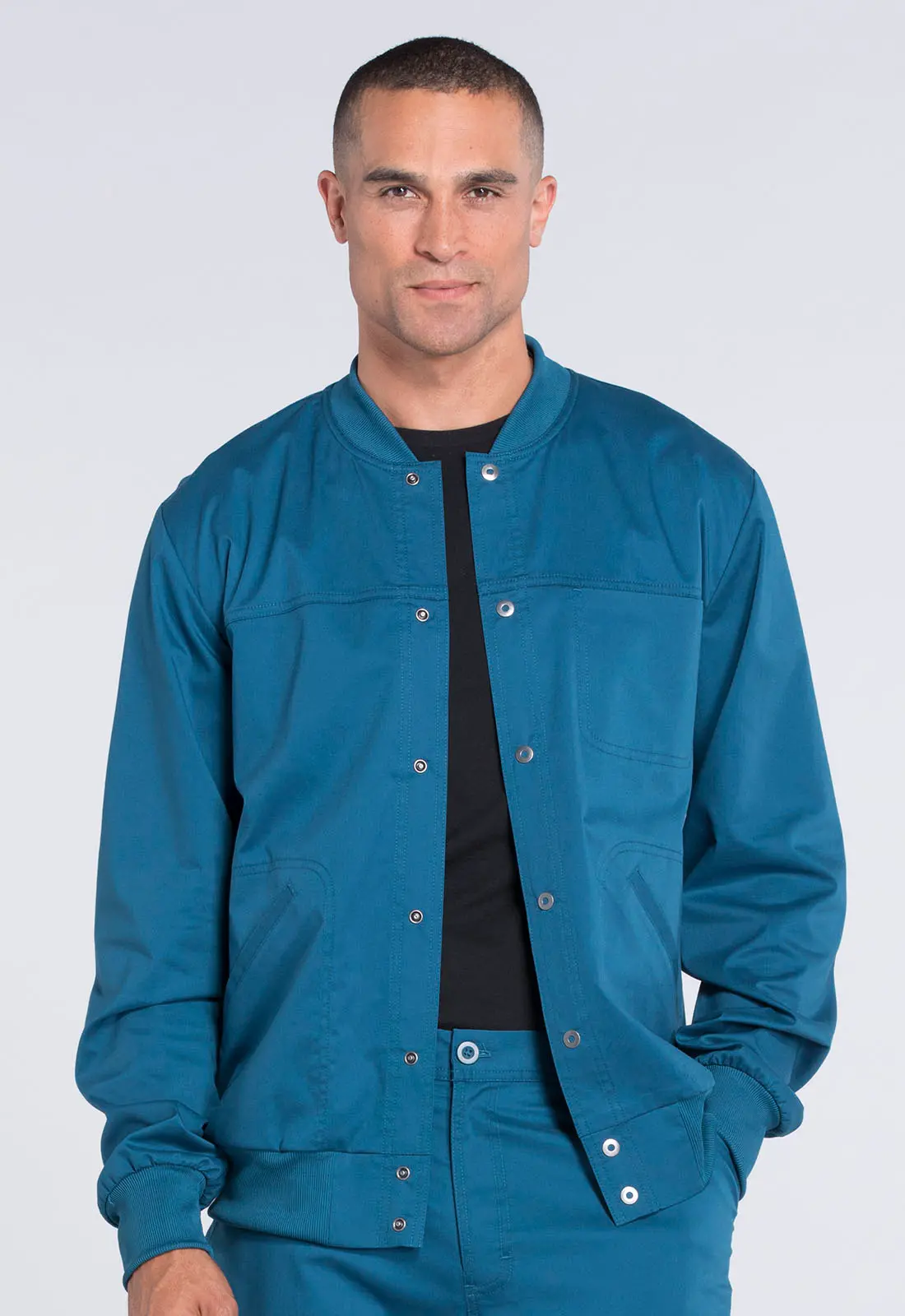 Men&#8216;s Snap Front Jacket-Cherokee Workwear