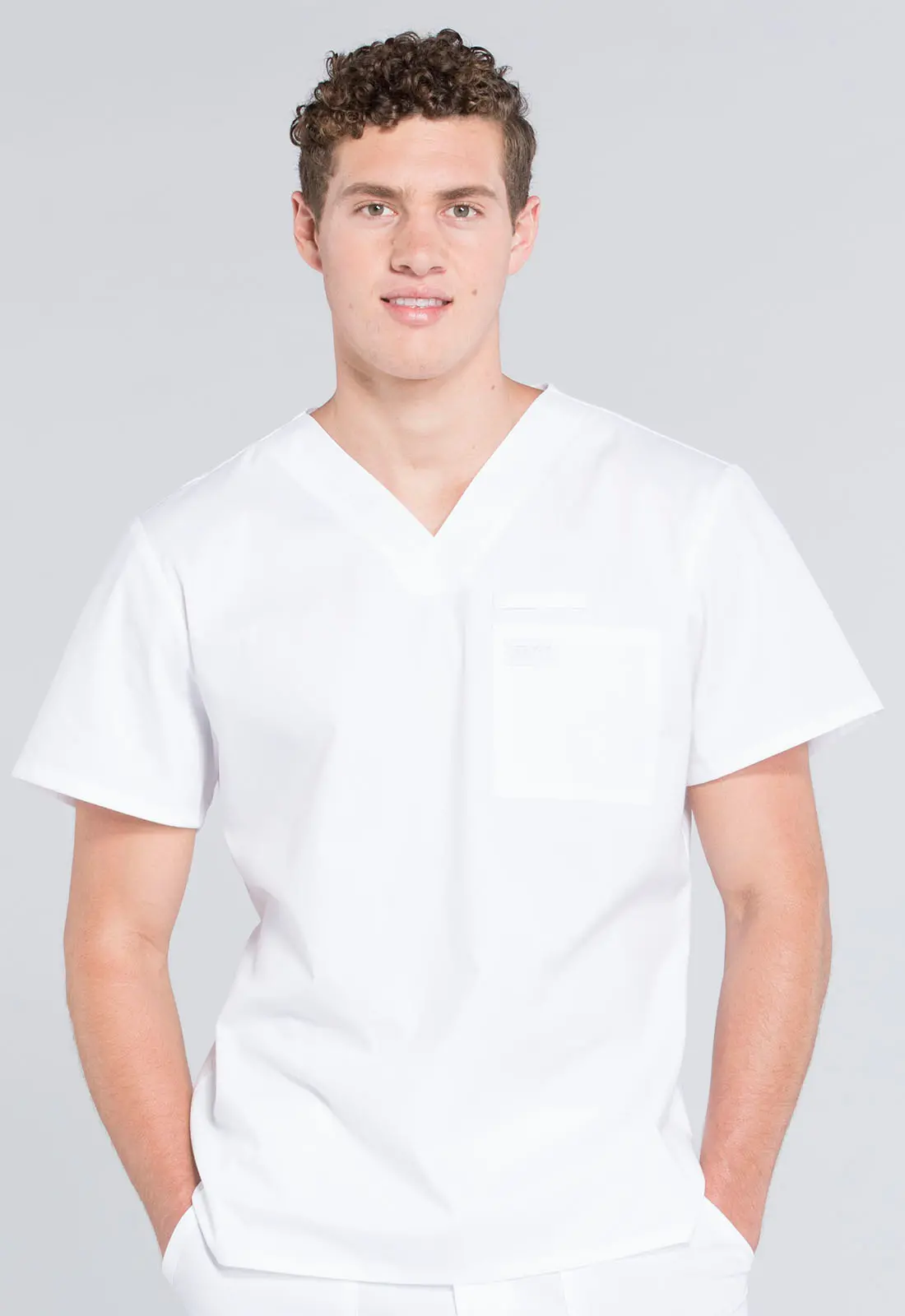 Men&#8216;s Tuckable V-Neck Top-Cherokee Workwear