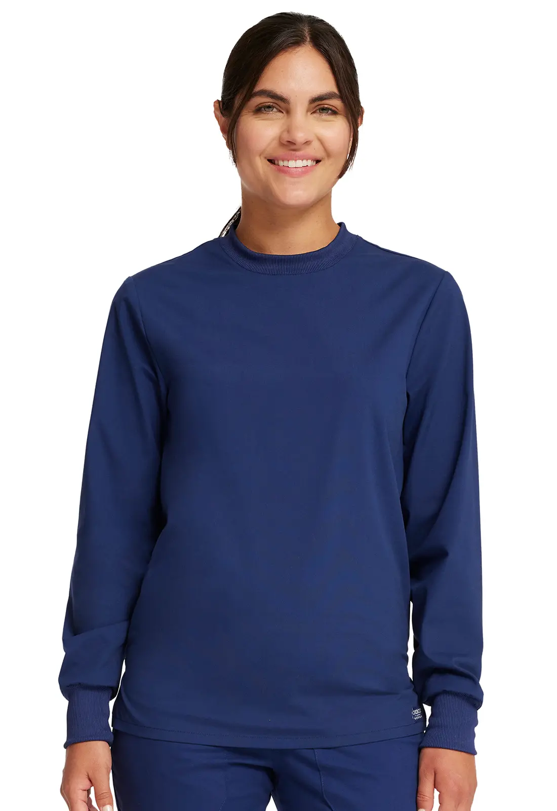 Unisex Long Sleeve Crew Neck Top-Cherokee Workwear