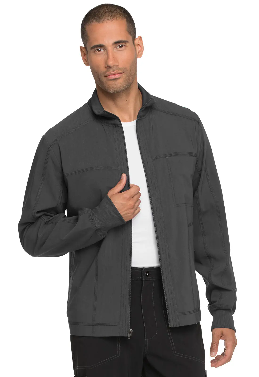 Men&#8216;s Zip Front Jacket-Dickies Medical
