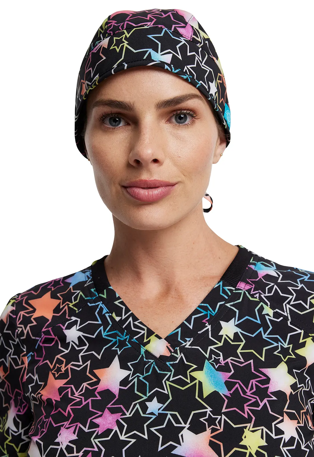 Unisex Print Scrub Hat-Dickies Medical