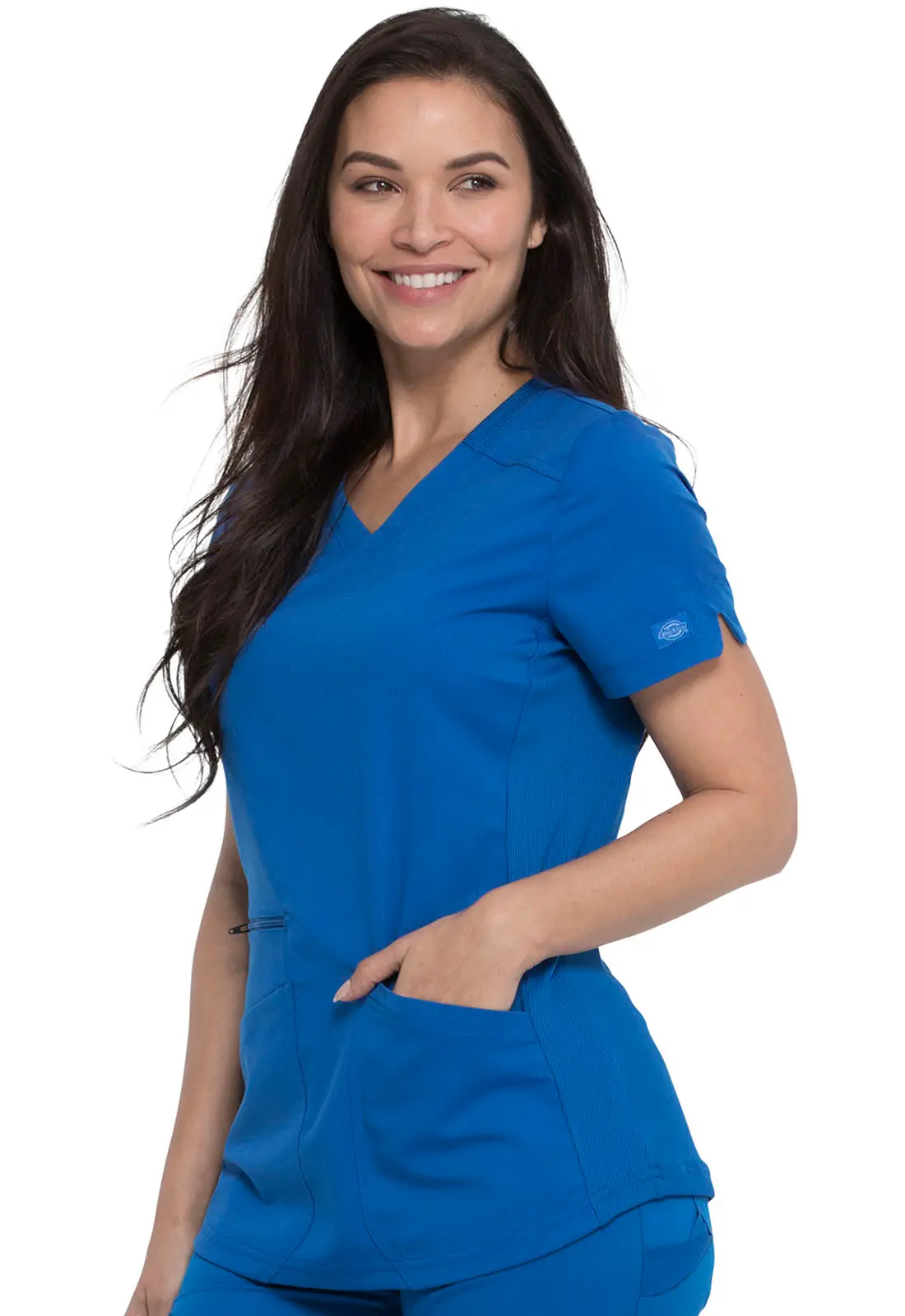 Mock Wrap Top-Dickies Medical