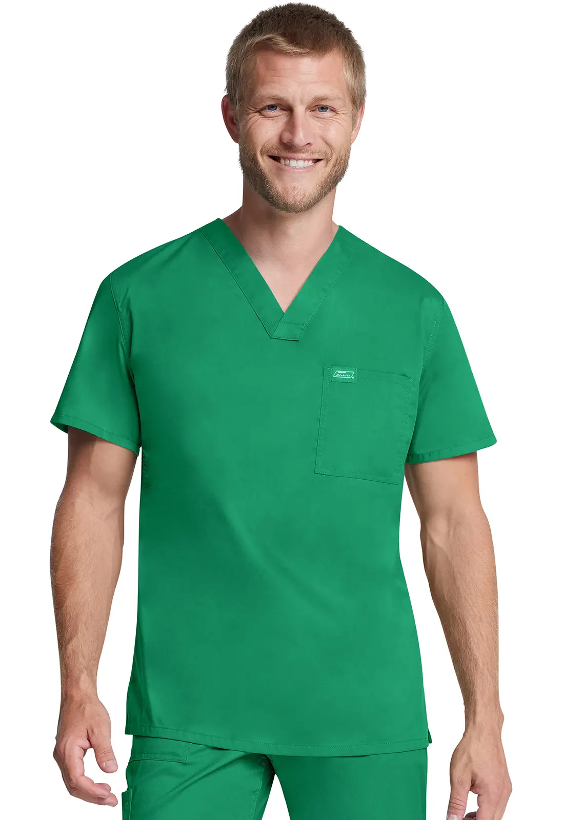 Unisex Tuckable V-Neck Top-Dickies Medical