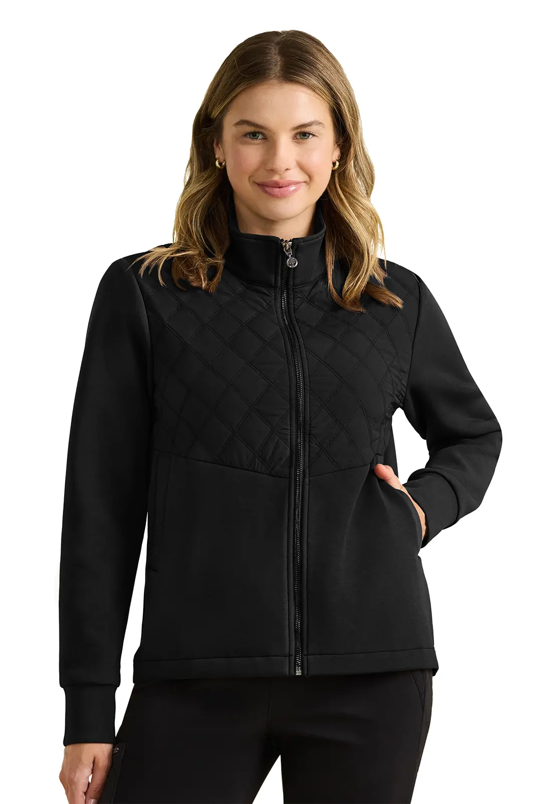 Kiara Knit Zip Front Jacket