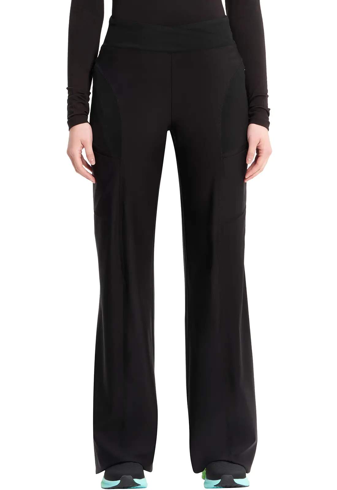 Knit Mid Rise Pull-on Trouser Pant