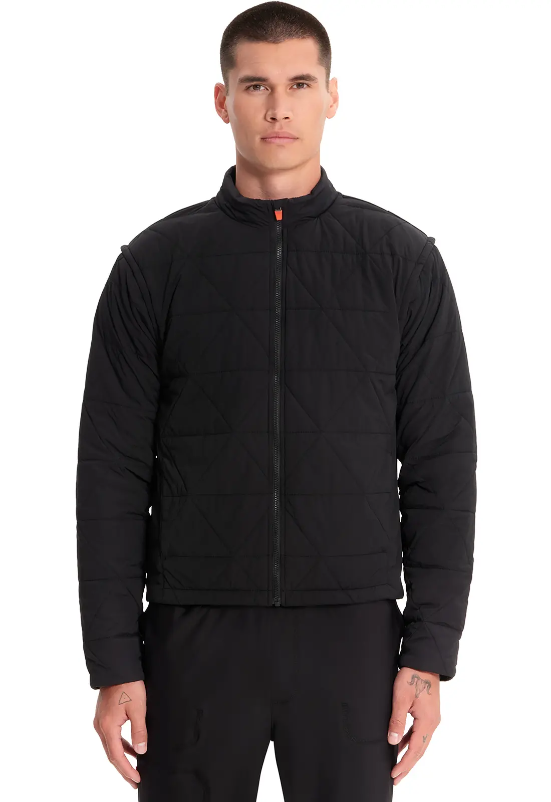 Men's Zip Convertible Puffer Jacket