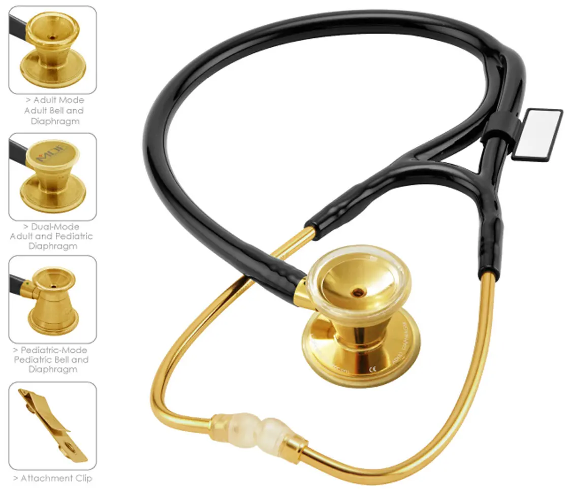 MDF ER Premier Stethoscope Gold Edition