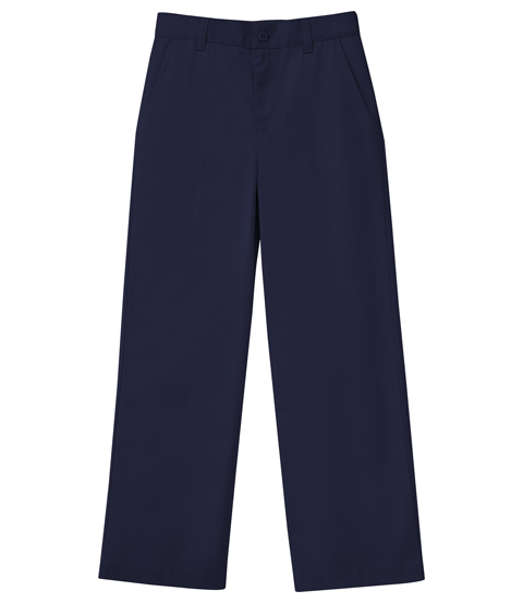 Junior Girls' Fit Twin Pocket Comfort Stretch School Trousers (3-12 Years)