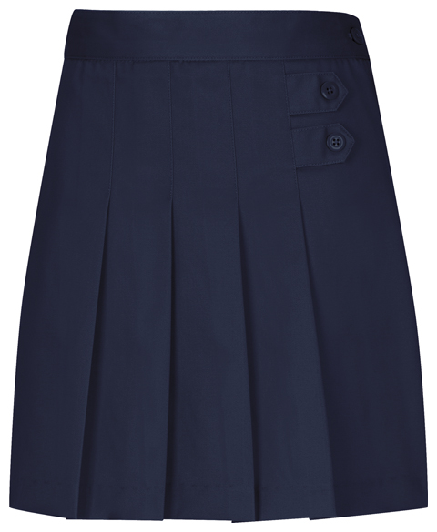 Classroom Uniforms Plus Size Girls Pleated Tab Scooter