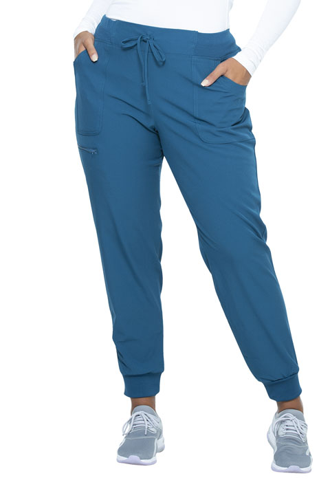 heartsoul women's low rise tapered leg jogger scrub pant