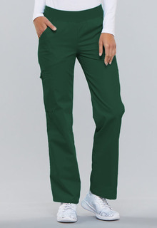 Mid-Rise Knit Waist Pull-On Pant-Cherokee Medical