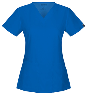 44700A V-Neck Top-Cherokee Workwear