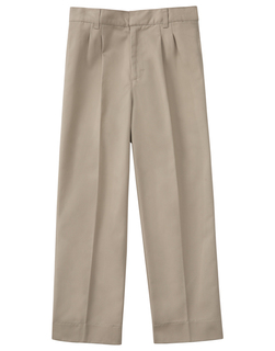 Classroom Uniforms Classroom Boys&#45;Mens Bottoms Mens Tall Pleat Front Pant 34&#34; Inseam-Classroom Uniforms