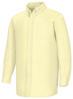 Classroom Boy&#8216;s Husky Long Sleeve Oxford Shirt-Classroom Uniforms