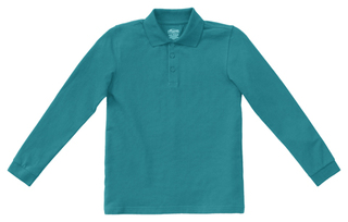 Youth Unisex Long Sleeve Pique Polo-Classroom Uniforms