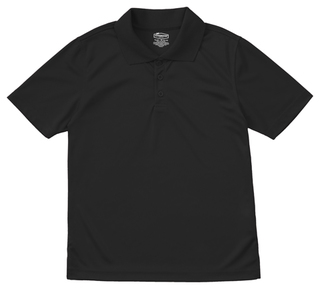 Youth Unisex Moisture-Wicking Polo Shirt-Classroom Uniforms