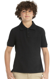 68112 Short Sleeve Pique Polo-Real School Uniforms