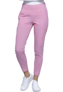 Mid-Rise Tapered Leg Pull-on Pant-