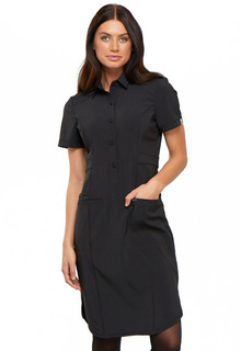 Infinity Women&#8216;s 39&#34; Button Front Dress-Cherokee Medical