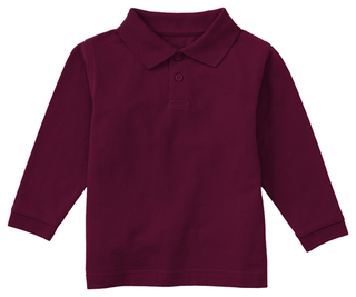 Preschool Long Sleeve Pique Polo-Classroom Uniforms