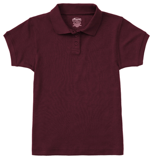 Jrs Short Sleeve Fitted Interlock Polo-Classroom Uniforms