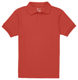 Classroom Uniforms Classroom Unisex Polos Adult Short Sleeve Interlock Polo-