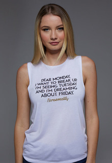 Womens Extra Soft Muscle Message Tank