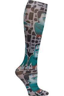  SOCKS - Knee High 8-18 mmHg Compression print sock by Tooniforms - WSL-Tooniforms