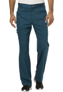  Revolution Men&#8216;s Fly Front Cargo Scrub Pant with Button Closure-Cherokee Workwear