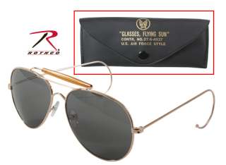 10220_Rothco G.I. Type Air Force Pilots Sunglasses With Case-Rothco