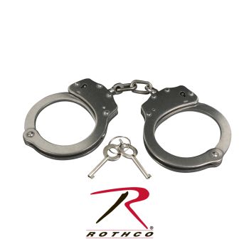 10588_Rothco Stainless Steel Handcuffs-