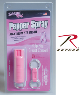 11000_Sabre Red USA Defense Spray With Pink Hard Case-Rothco