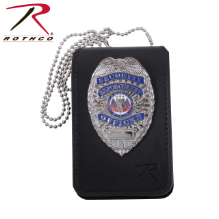 1136_Rothco Universal Leather Badge & ID Holder-Rothco