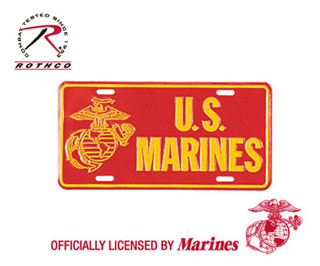 1370_Rothco US Marines License Plate-