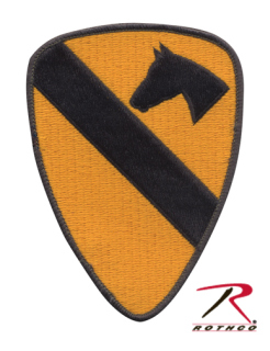 1532_First Cavalry Patch-Rothco