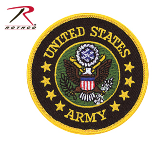 1589_Rothco US Army Round Patch-Rothco