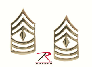 1647_Rothco First Sergeant Polished Insignia-Rothco